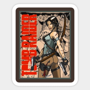 Lara Croft Sticker